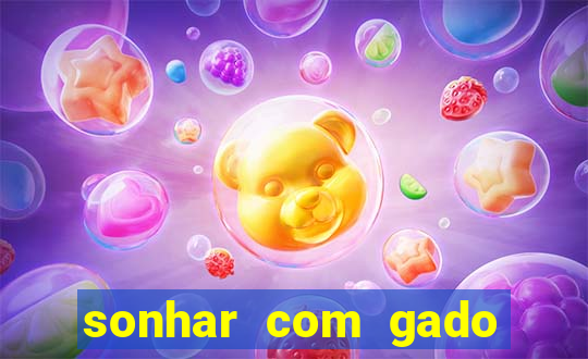 sonhar com gado jogo do bicho